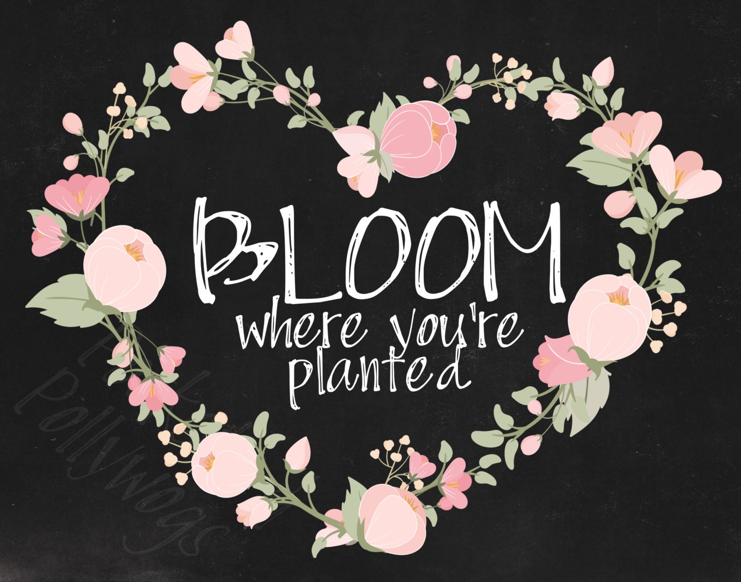 Bloom Where You�re Plantedinstant digital
