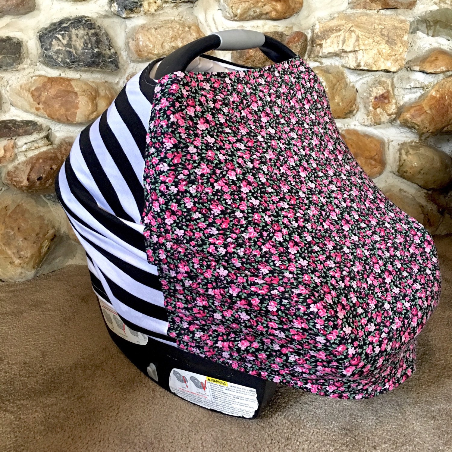 Stretchy car seat cover nursing cover multi use by 4rubythreads