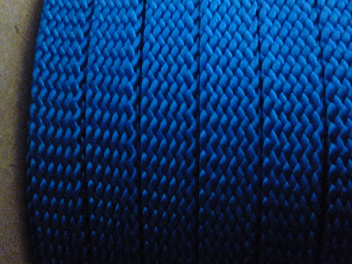 9/16 x 100 ft. MFP Flat/Hollow Braid Rope Hank. Blue.