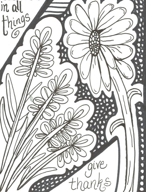 Download Scripture Coloring Pages with Gratitude Journal Sheet