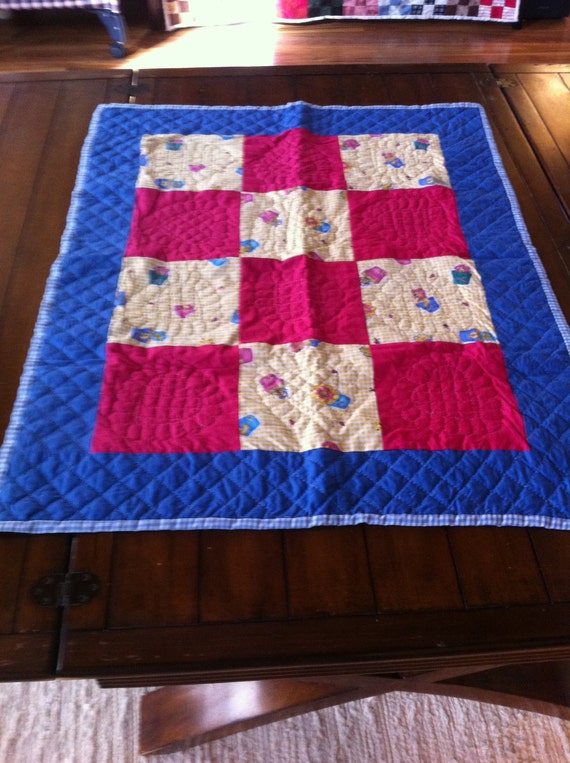 Baby blanket or wall hanging