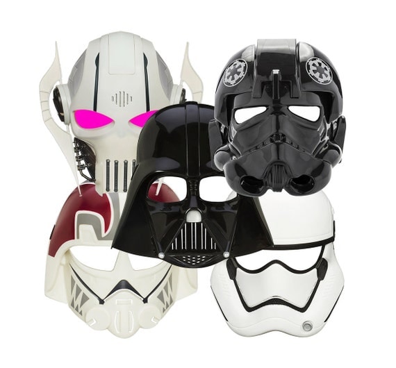 10 Star Wars Masks Printable PDF by ArtBlackPrint on Etsy