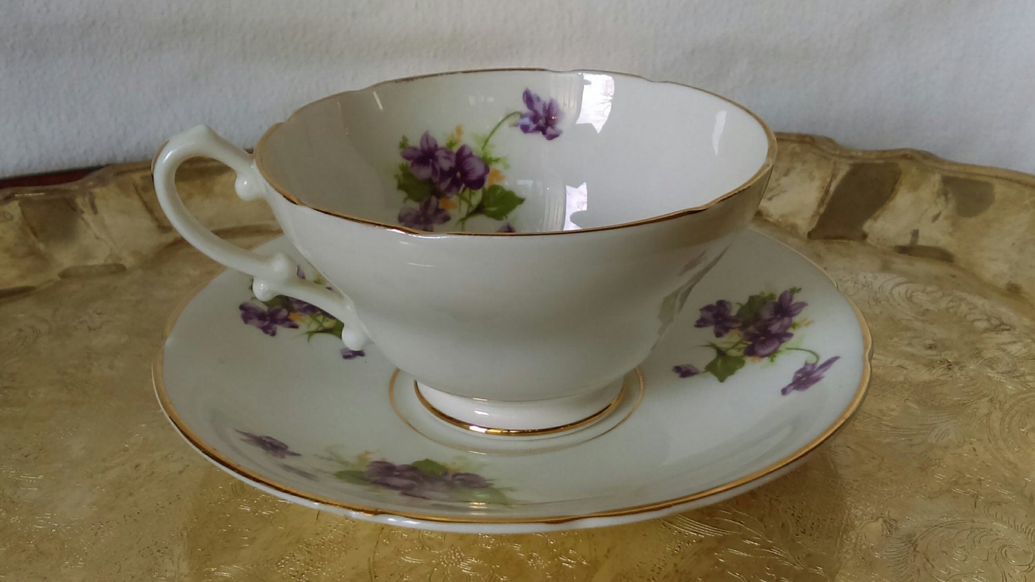 Vintage Stanley Fine Bone China England Est.1875 Teacup and