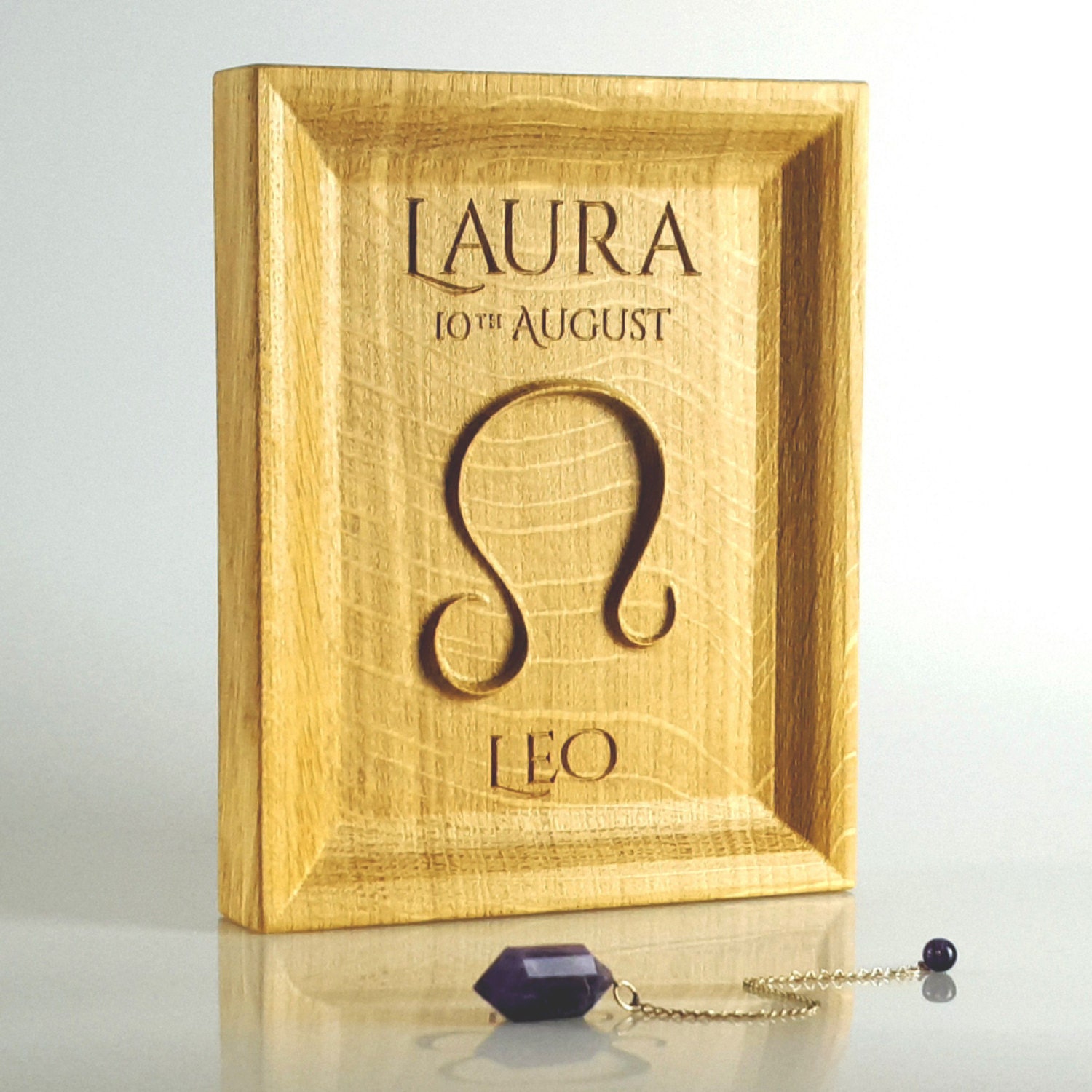 Leo Zodiac Gift Personalised Zodiac Leo Horoscope Astrology