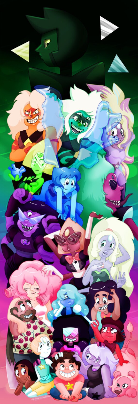 Steven Universe All Character Poster