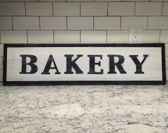 Wooden kitchen sign | Etsy