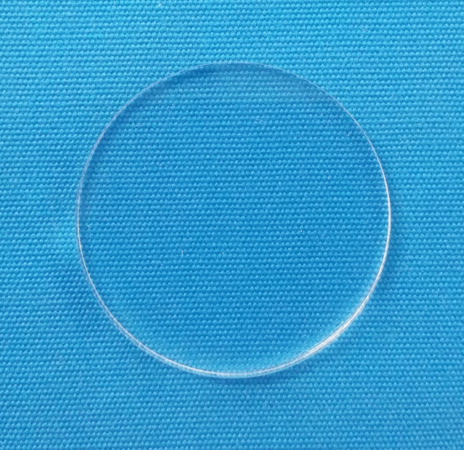 25 Clear Acrylic CIRCLE Select size 1/8 or