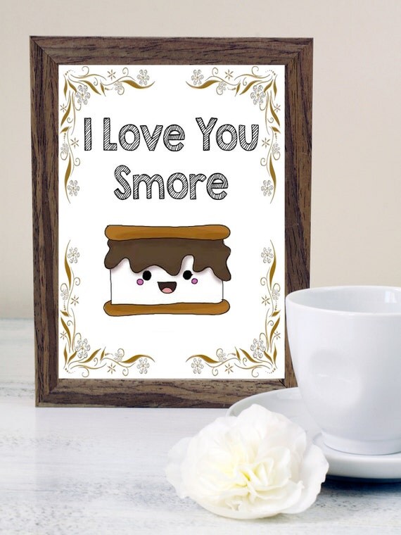 i love you smore plush