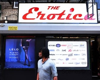 The Erotica© - NYC Street Scene - Color Photography