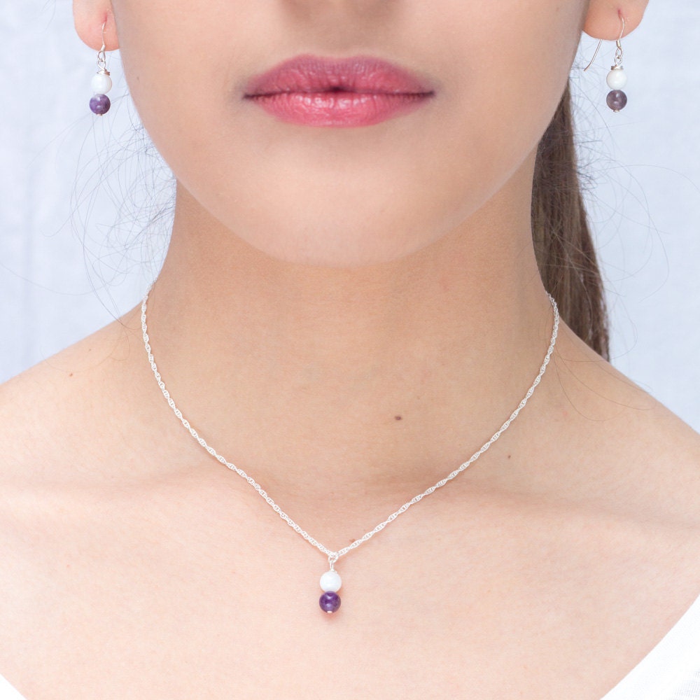 Cute Jewellery Set Gift for her Anniversary gift Bridesmaid