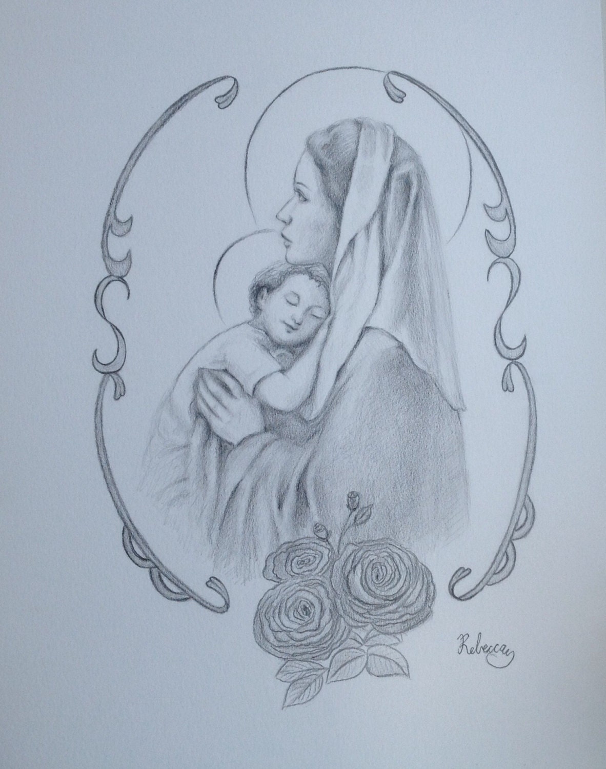 il_fullxfull.998936425_iz0m.jpg (1182×1500) Desenho de