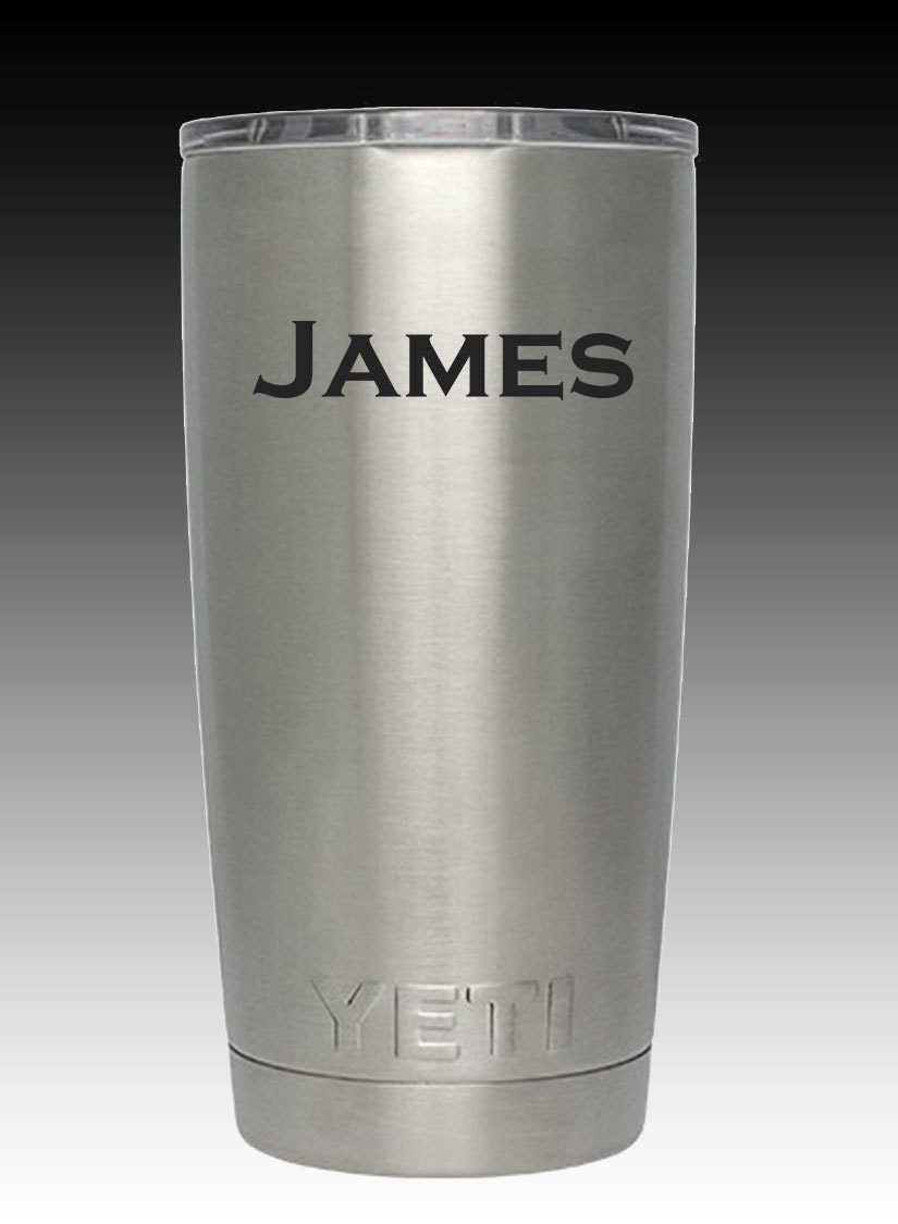 engraved yeti cup