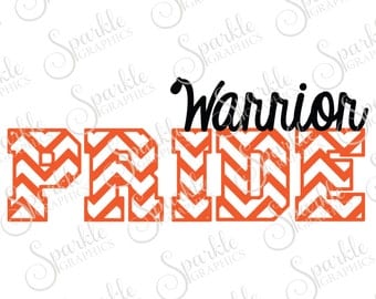 Warrior Pride Cut File Warrior svg Warrior Mascot Mascot svg High School Clipart Svg Dxf Eps Png Silhouette Cricut Cut File Commercial Use