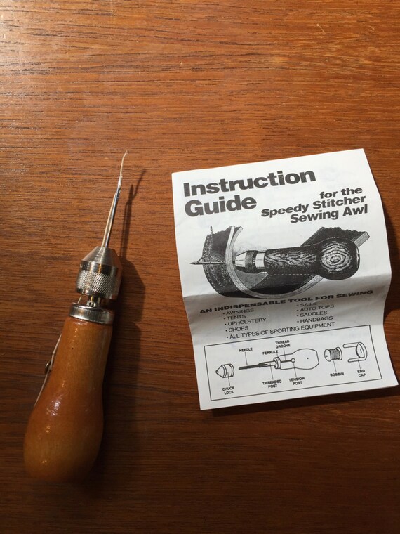 Speedy Stitcher Sewing Awl with thread BRAND NEW
