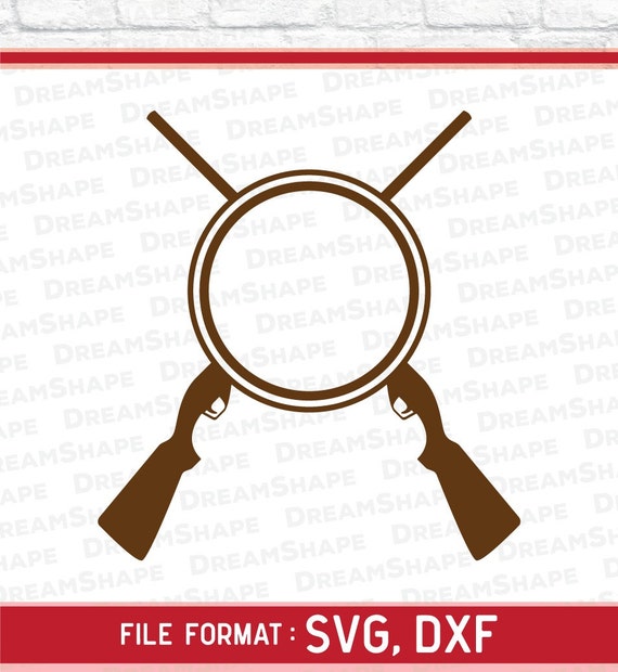 Download Hunting SVG Shotgun SVG Files Monogram Hunting Svg Hunting