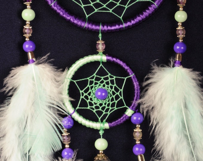 Violet Mint Dream Catcher Dreamcatcher My House Dream сatcher dreamcatchers Violet Mint wall decor handmade Violet Mint Boho gift amulet