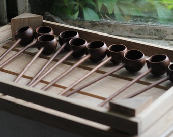 Coffee spoon | Walnut | Handmade