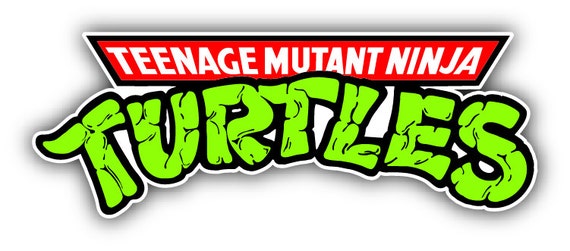 Teenage Mutant Ninja Turtles Slogan Cartoon Car Bumper by slonotop