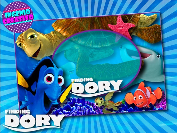 Finding Dory Invitations 5