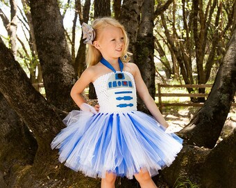 R2D2 tutu dress - Star Wars birthday party - R2D2 costume - tutu dress - R2D2 costume - star wars tutu dress - bb8 - darth vader - yoda