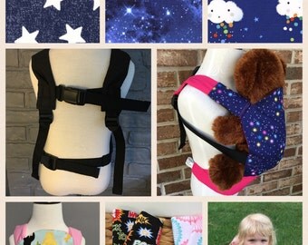 Mini Me Carrier (Tula Inspired baby doll Carrier) Tula Accessories, Mini Tula, Mini Kinderpack