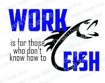 Fishing SVG file / Fish svg / Father's day SVG / fish hook svg / fishing silhouette / fishing cut file / vinyl crafting / fishing clip art