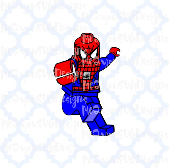 Lego Spiderman SVGEPSPNGStudio