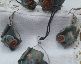 Handmade jewerly set