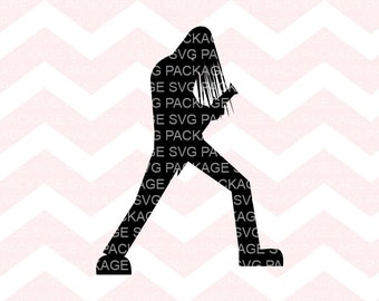 SVG Cutting File, Rock and Roll svg, shirt t-shirt svg, guitar metal svg, note retro star svg, Music Clipart, Cutting file for Silhouette