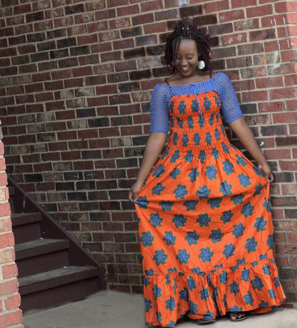 maternity wear african print