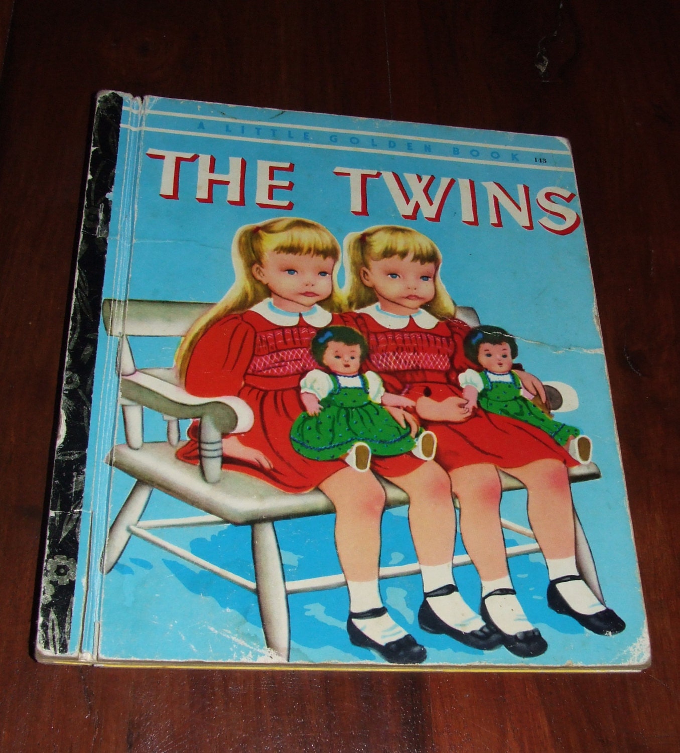 THE TWINS A Little Golden Book Golden Press by RickandValli