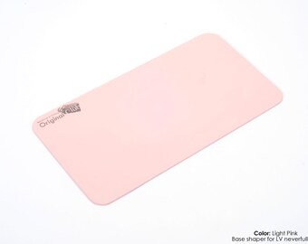 Light Pink Bag Base Shaper for Purses and Bags, Handcrafted MDF Wood Custom Base Shapers for LV and All Other Bags ( Express Shipping )