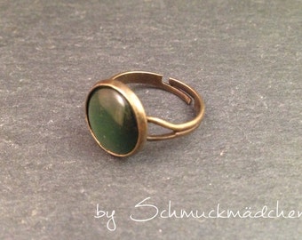 Ring bronze green
