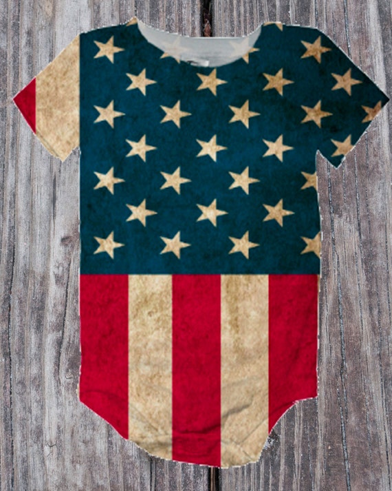American Flag Baby Onesie