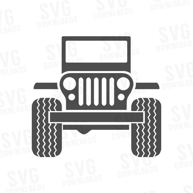 Download Jeep SVG Digital Cutting and Printing Files by SVGDownloads