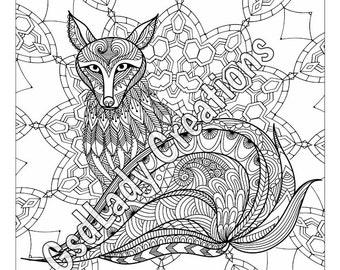 Zen Tiger Animal Art Page To Color Zentangle Animal