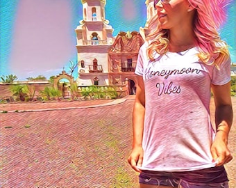 Honeymoon Vibes | shirt | bride | engaged | fiance |