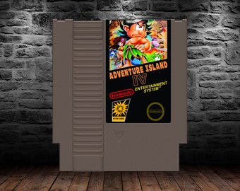 Adventure Island IV - Tropical Platforming Action Title - NES - English Translation