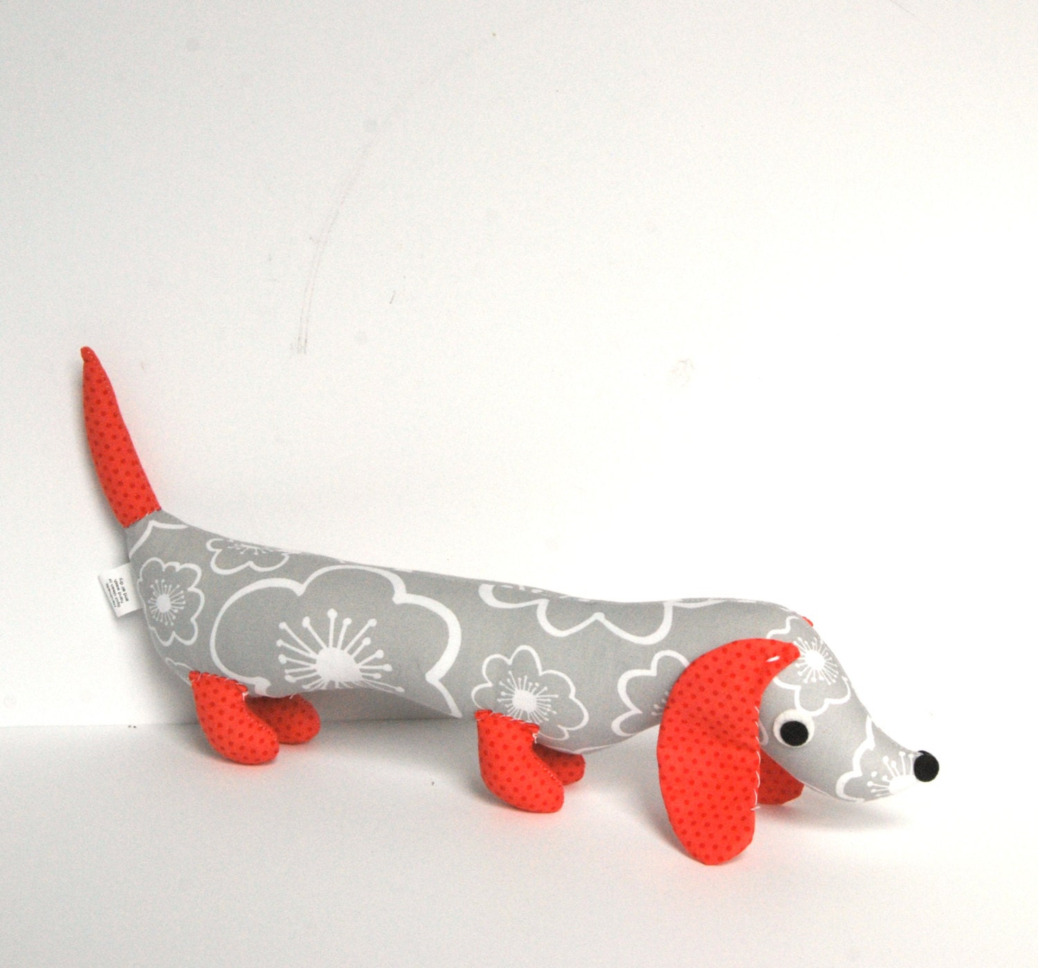 stuffed wiener dog toy