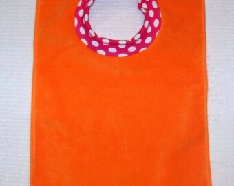 Towel Bib by PETUNIAS - absorbent washable dryable knit baby toddler gift