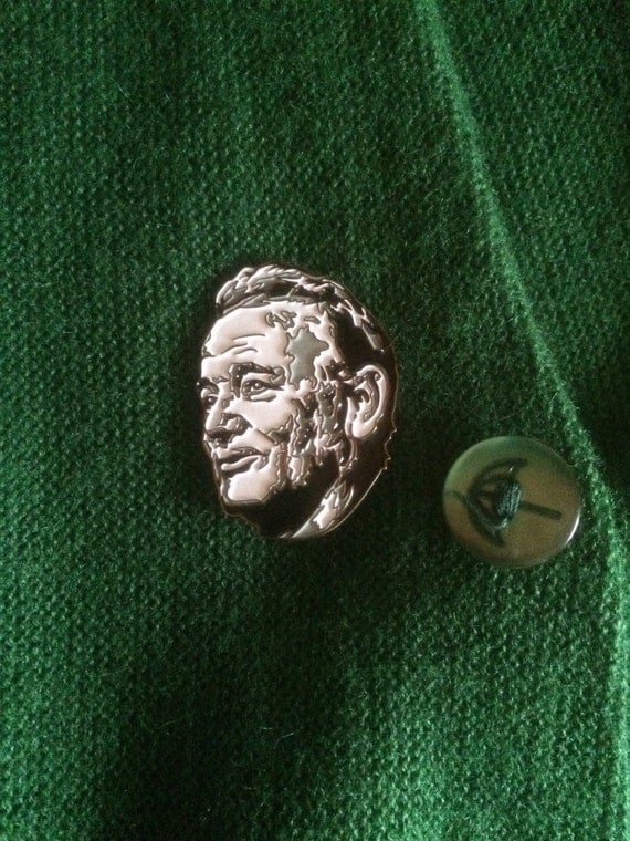 Bill Murray enamel pin zine combo