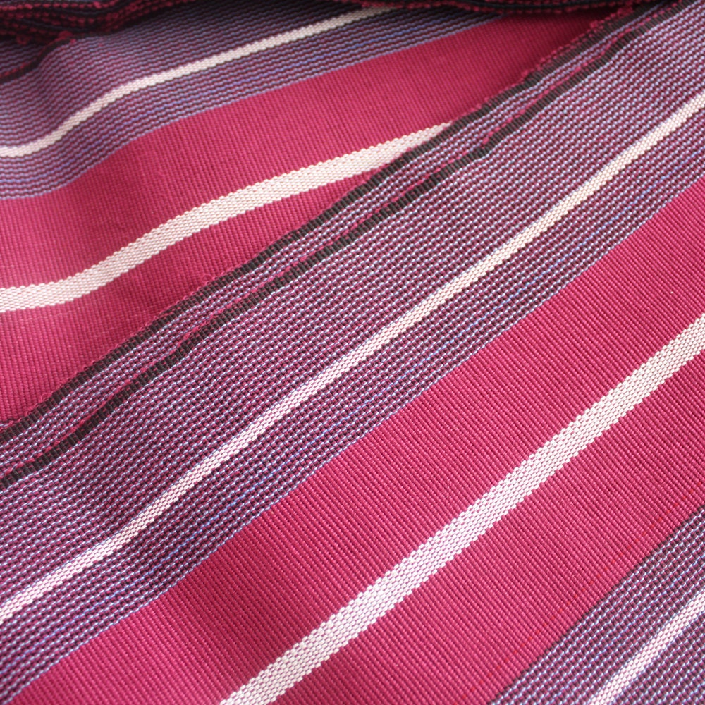 Aso-oke Woven Fabric Strip Fabric Purple and Pink Aso-oke