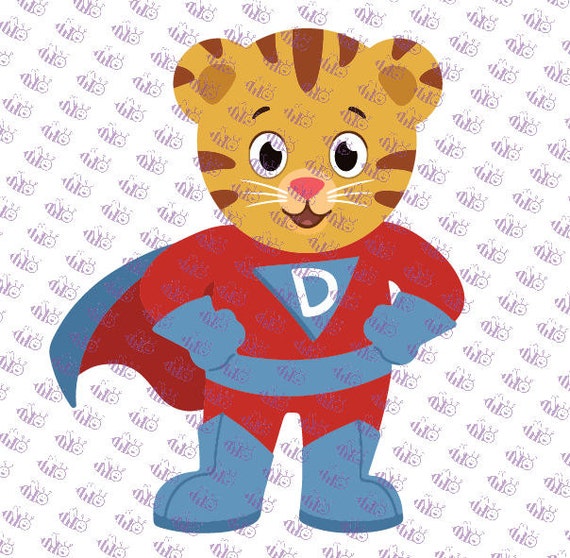 daniel-tiger-super-daniel-svg-instant-download-layered-cut