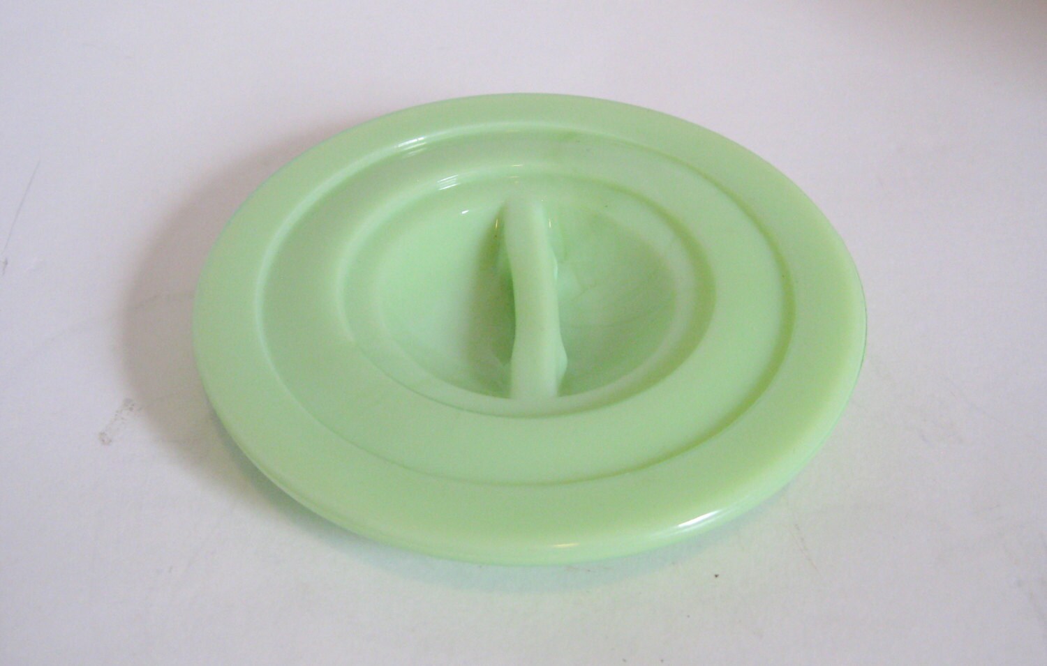 Vintage Jadeite Grease Jar Drippings Lid Only