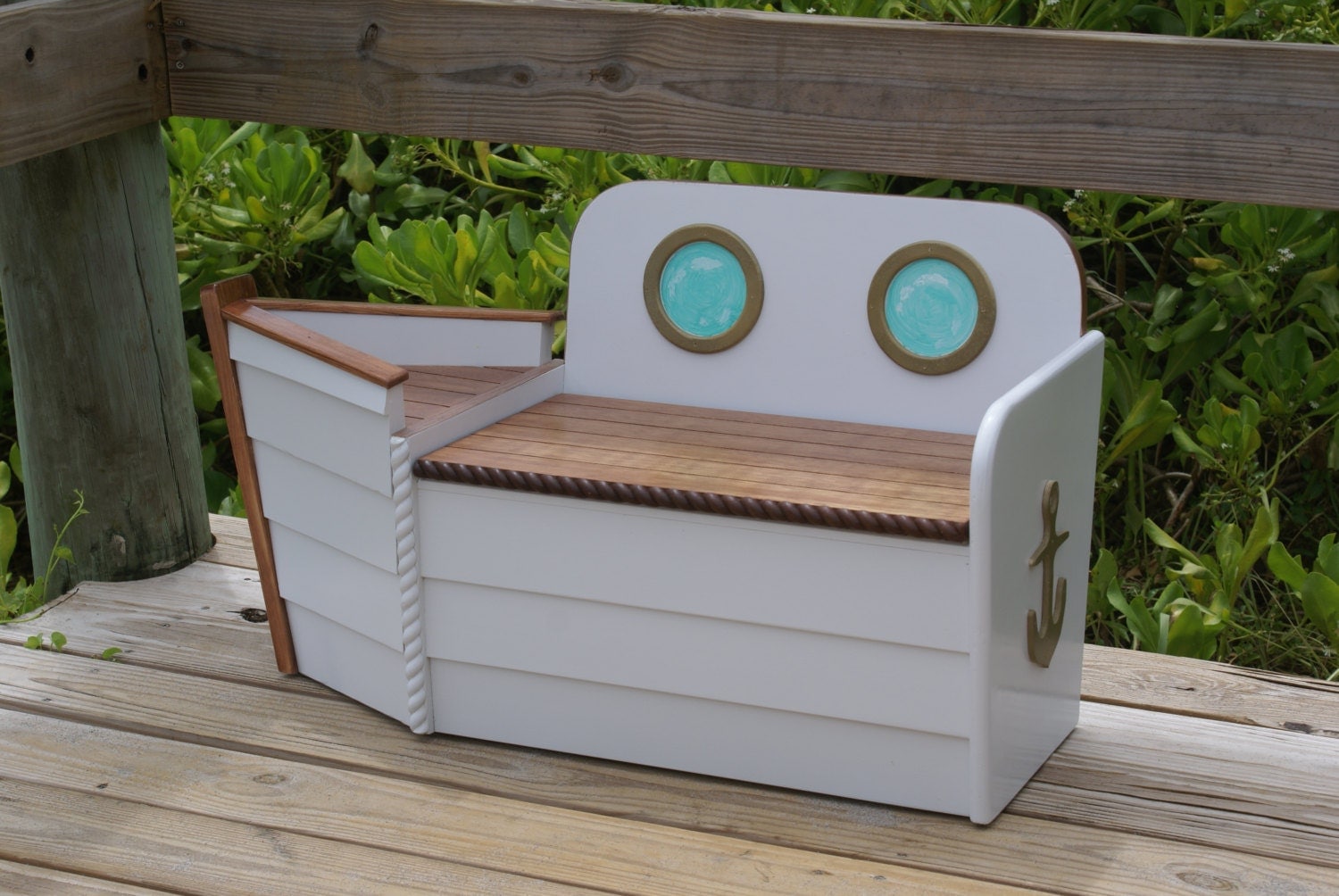  Toy  Box Toy  ChestNautical Toy  Box FREE SHIPPING White