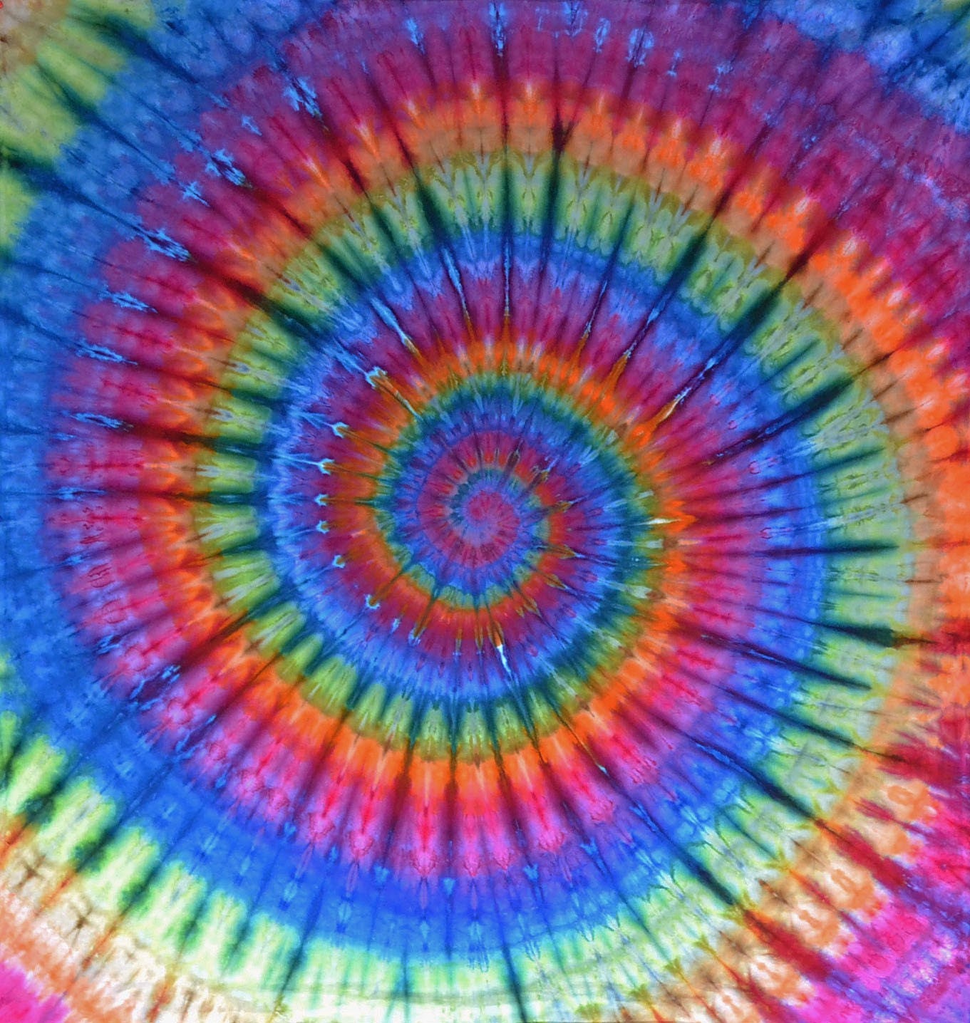 Magic Tie Dye Tapestry Psychedelic Art Trippy By Tiedupanddyed