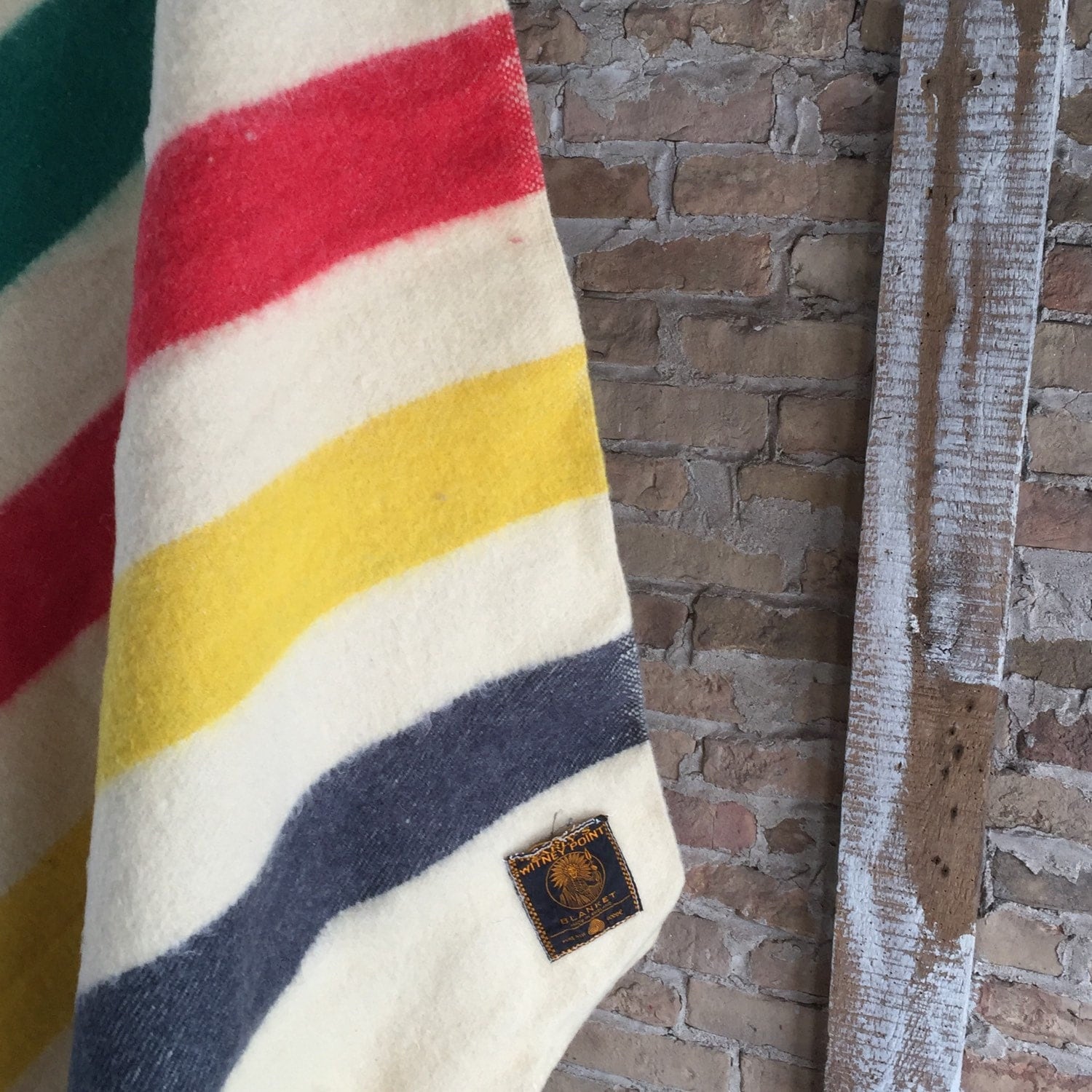 Vintage Early's Witney Point wool blanket by SaffronColoredPony