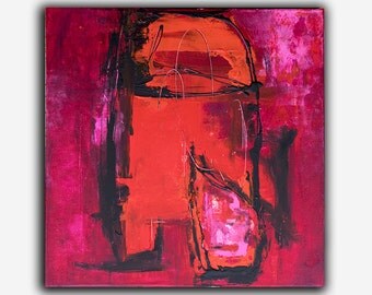 Wall Art Painting colorful Abstract painting on canvas by Erin Ashley