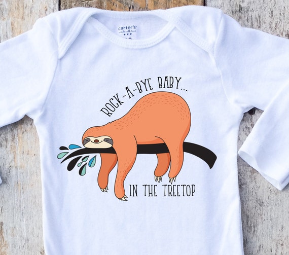 baby boy sloth clothes