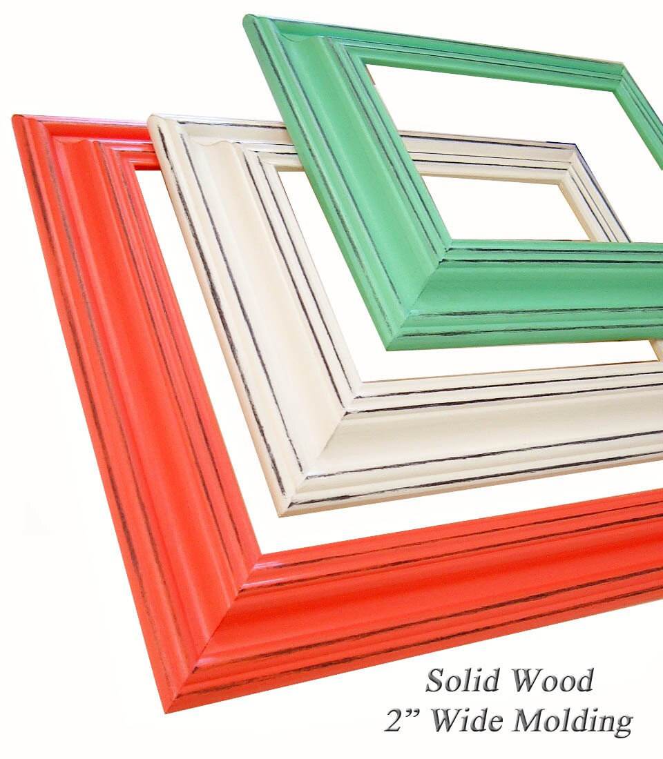 Picture Frame 8x10 Picture Frames Pink Gray or Custom Picture